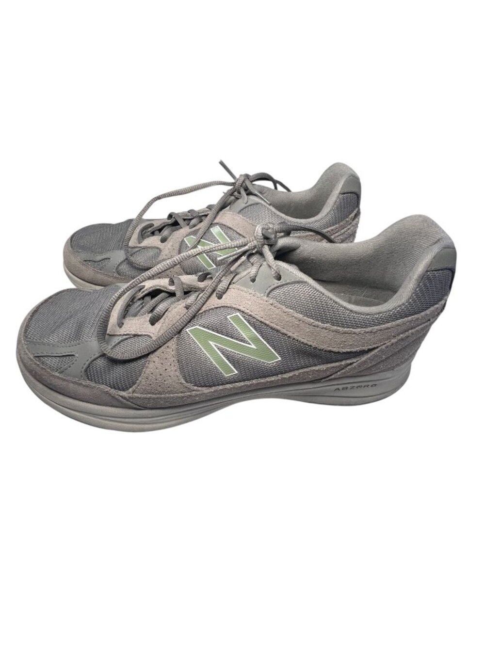 New Balance 877 Mens Gray Suede Walking Sneaker Shoes Size 12 Comfort